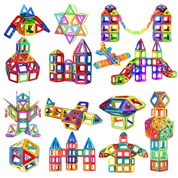 Magnetic Building Blocks DIY Magnets Toys