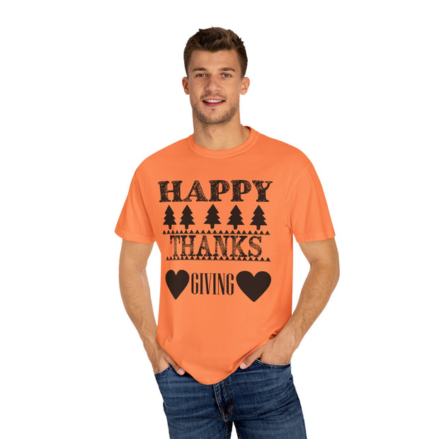 Happy Thanksgiving | Unisex Garment-Dyed T-shirt