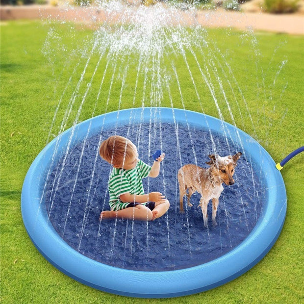 Fun Backyard Non-Slip Splash Pad For Kids And Pet