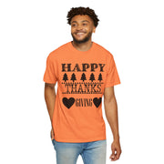 Happy Thanksgiving | Unisex Garment-Dyed T-shirt