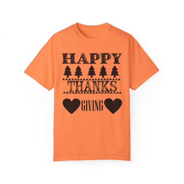 Happy Thanksgiving | Unisex Garment-Dyed T-shirt