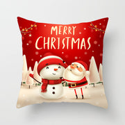 Santa snowman pillowcase