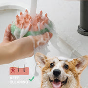 2 In 1 Pet Cat Dog Cleaning Dispensing Brush