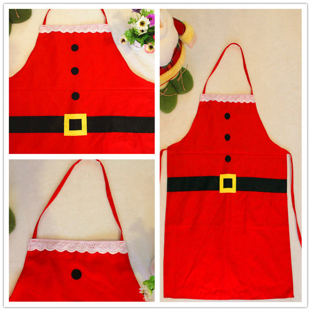 Christmas decorations party aprons