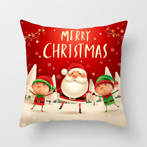 Santa snowman pillowcase