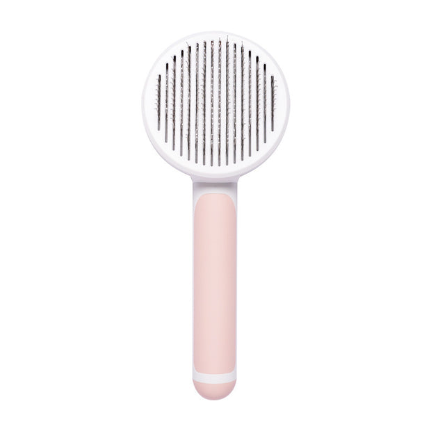 Hand-held Steel Wire Self-cleaning Comb