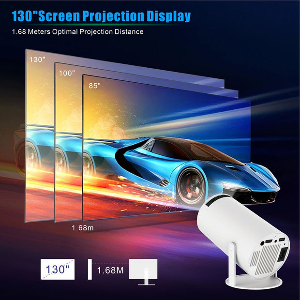 HY300 Pro Home Theater Portable Projector