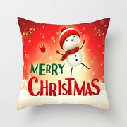 Santa snowman pillowcase