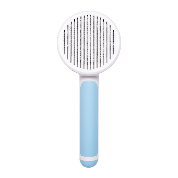 Hand-held Steel Wire Self-cleaning Comb