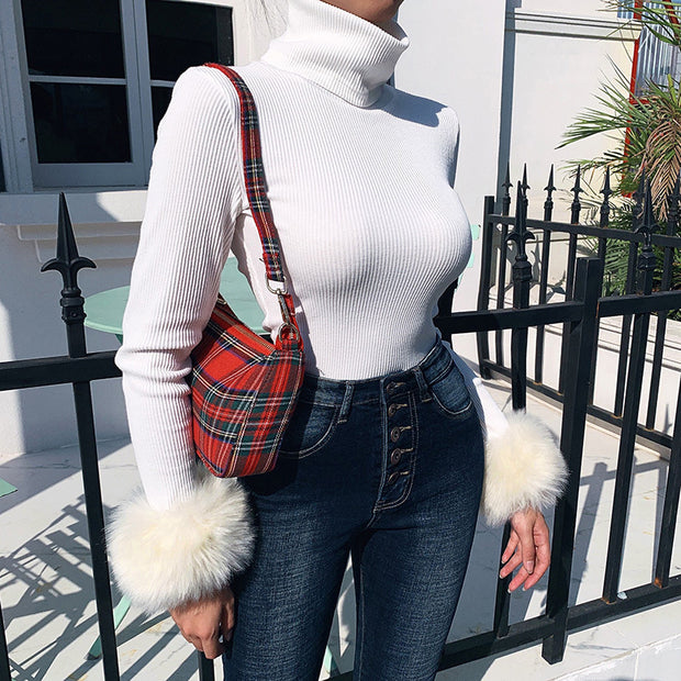 Knit sweater top