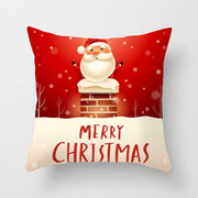 Santa snowman pillowcase