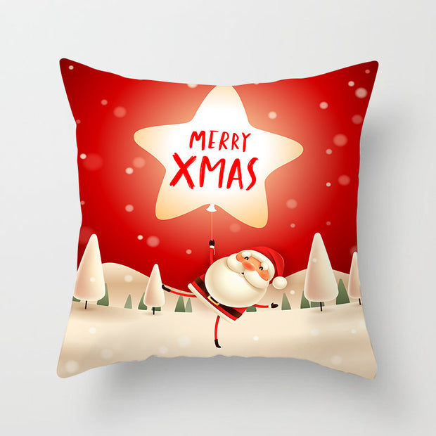 Santa snowman pillowcase