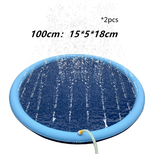 Fun Backyard Non-Slip Splash Pad For Kids And Pet