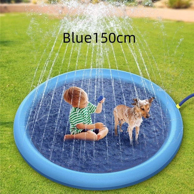 Fun Backyard Non-Slip Splash Pad For Kids And Pet