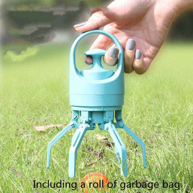 Portable Lightweight Dog Pooper Scooper With Built-in Poop Bag