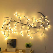 Willow Vine Branch With Lights Christmas Garland Flexible DIY