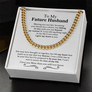 To My Future Husband | Cuban Link Chain