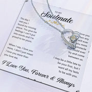 To My Soulmate | Forever Love Necklace