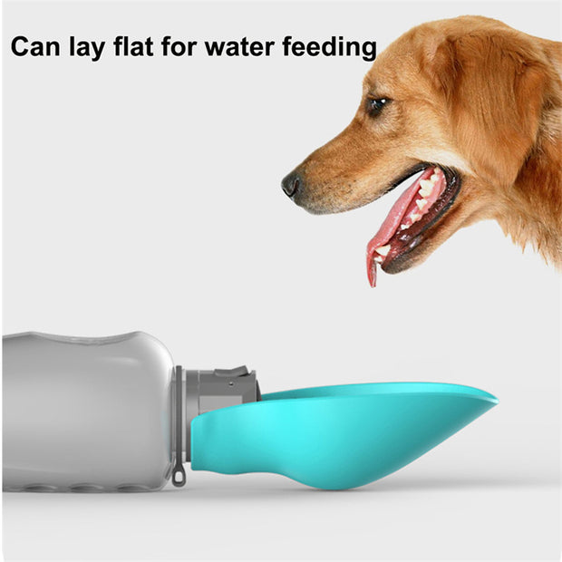 800ml Dogs Water Bottle Portable High Capacity Leakproof