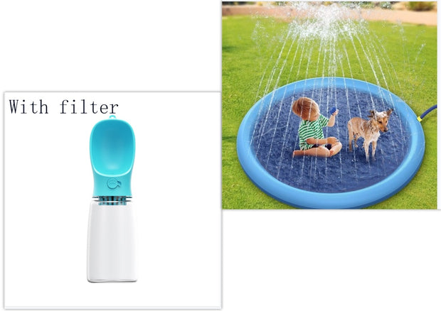 Fun Backyard Non-Slip Splash Pad For Kids And Pet