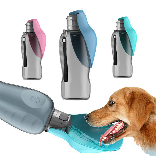 800ml Dogs Water Bottle Portable High Capacity Leakproof